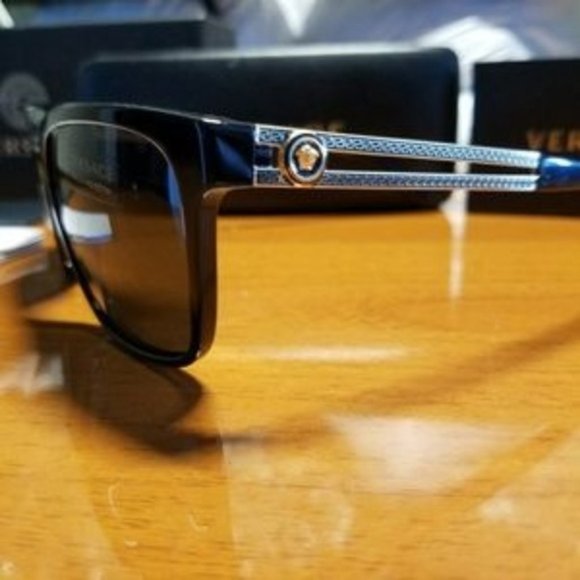 NWT Authentic Mens Versace VE4307 Sunglasses